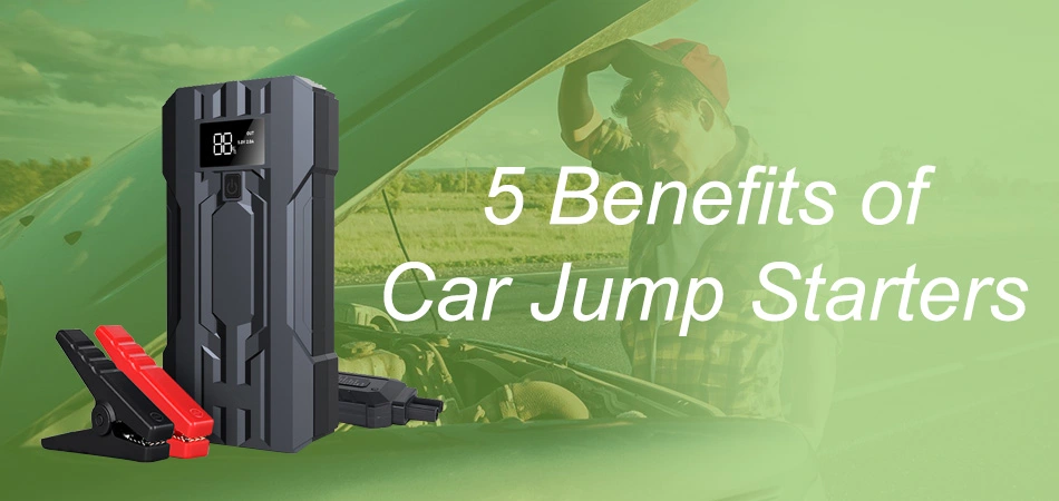 5 benefits of car jump starters