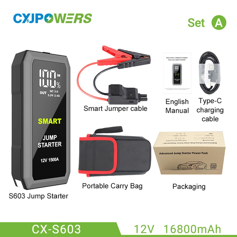 Best Portable Car Jump Starter 12V 16800mAh