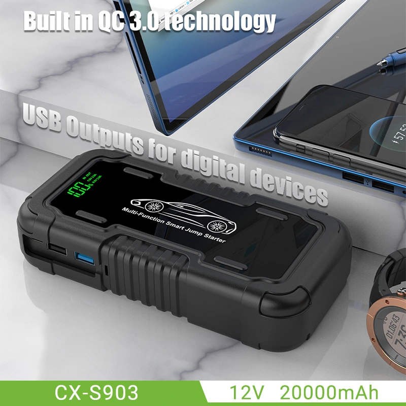 Car Jump Starter 20000mah 12V Gas/Diesel