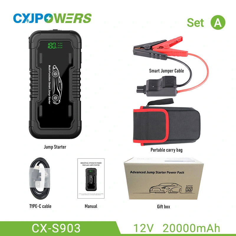 Car Jump Starter 20000mah 12V Gas/Diesel