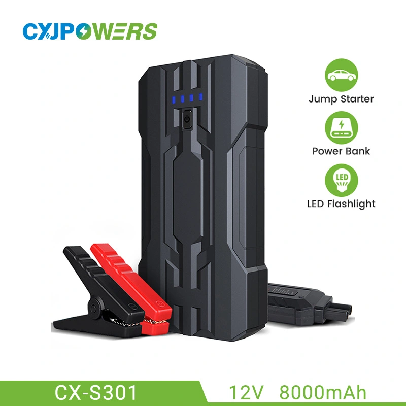 12V 8000mAh Jump Starter Power Bank