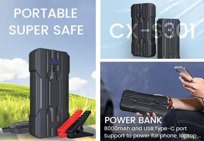 Portable Car Jump Starter CX-S301