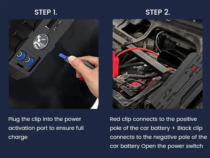 How to Use Jump Starter-1