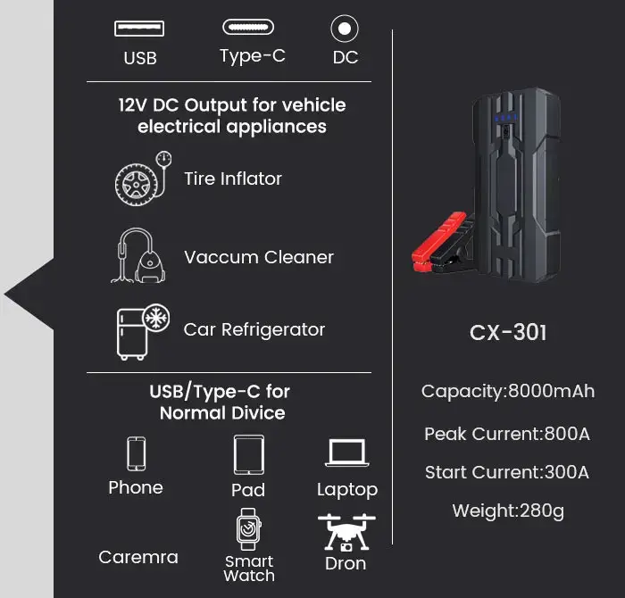 CX-S301 Appearance Details