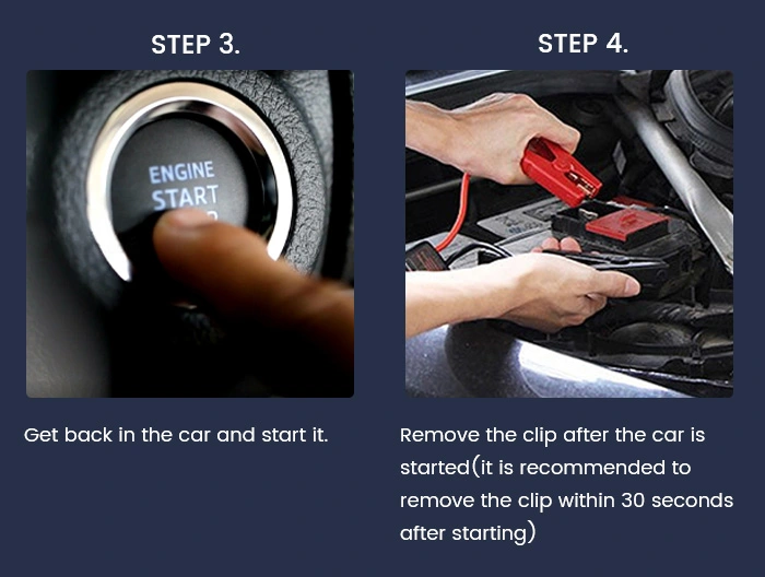 how to use jump starter 2