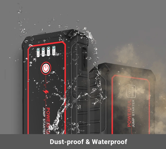 Waterproof & dustproof jump starter CX-S601