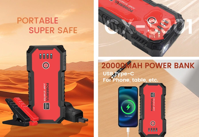 Portable Car Jump Starter CX-S901