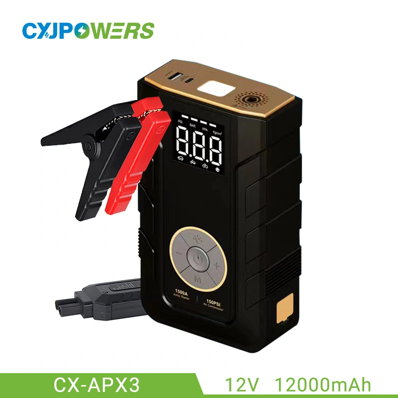 12v Car Jump Starter with Air Compressor