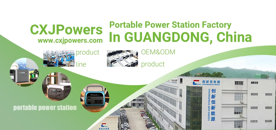 CXJPowers Portable Power Station Factory in CHINA-1