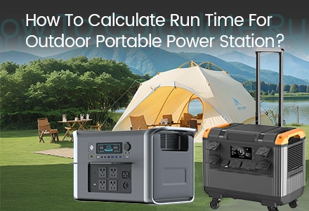 How To Calculate Run Time For Outdoor Portable Power Station?