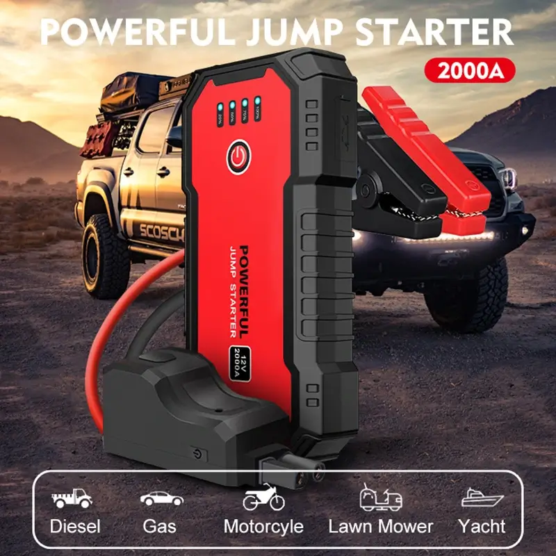 Mobile Battery Jump Starter 20000mah 12V