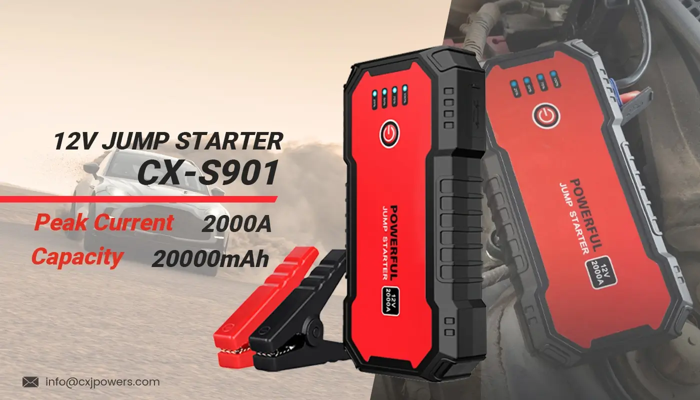 Mobile Battery Jump Starter 20000mah 12V CX-S901