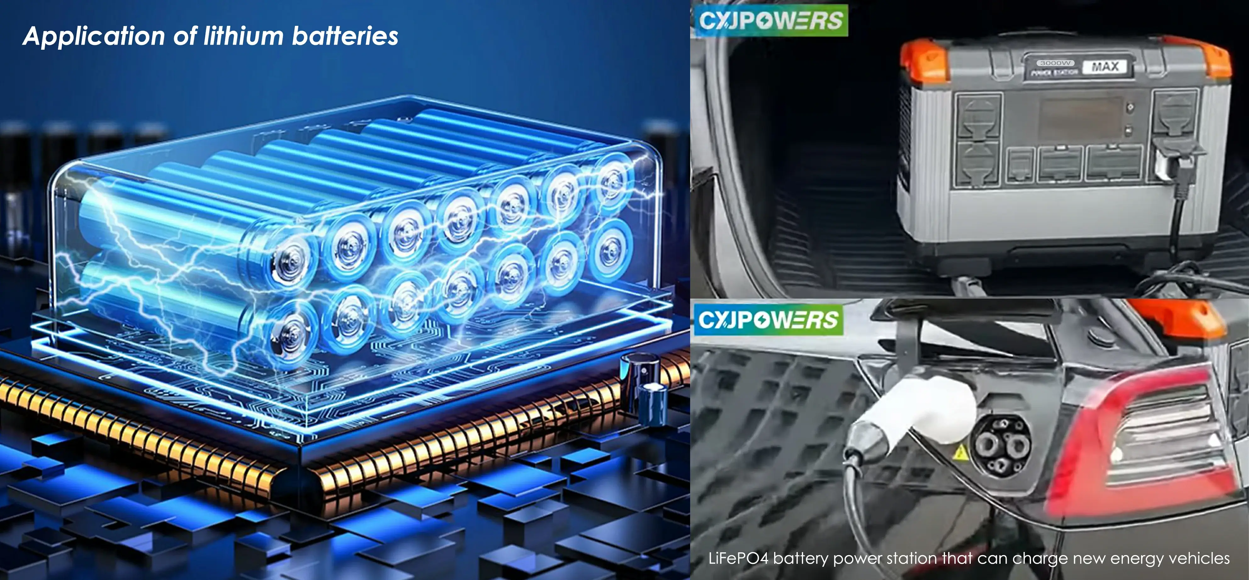 Application of lithium batteries