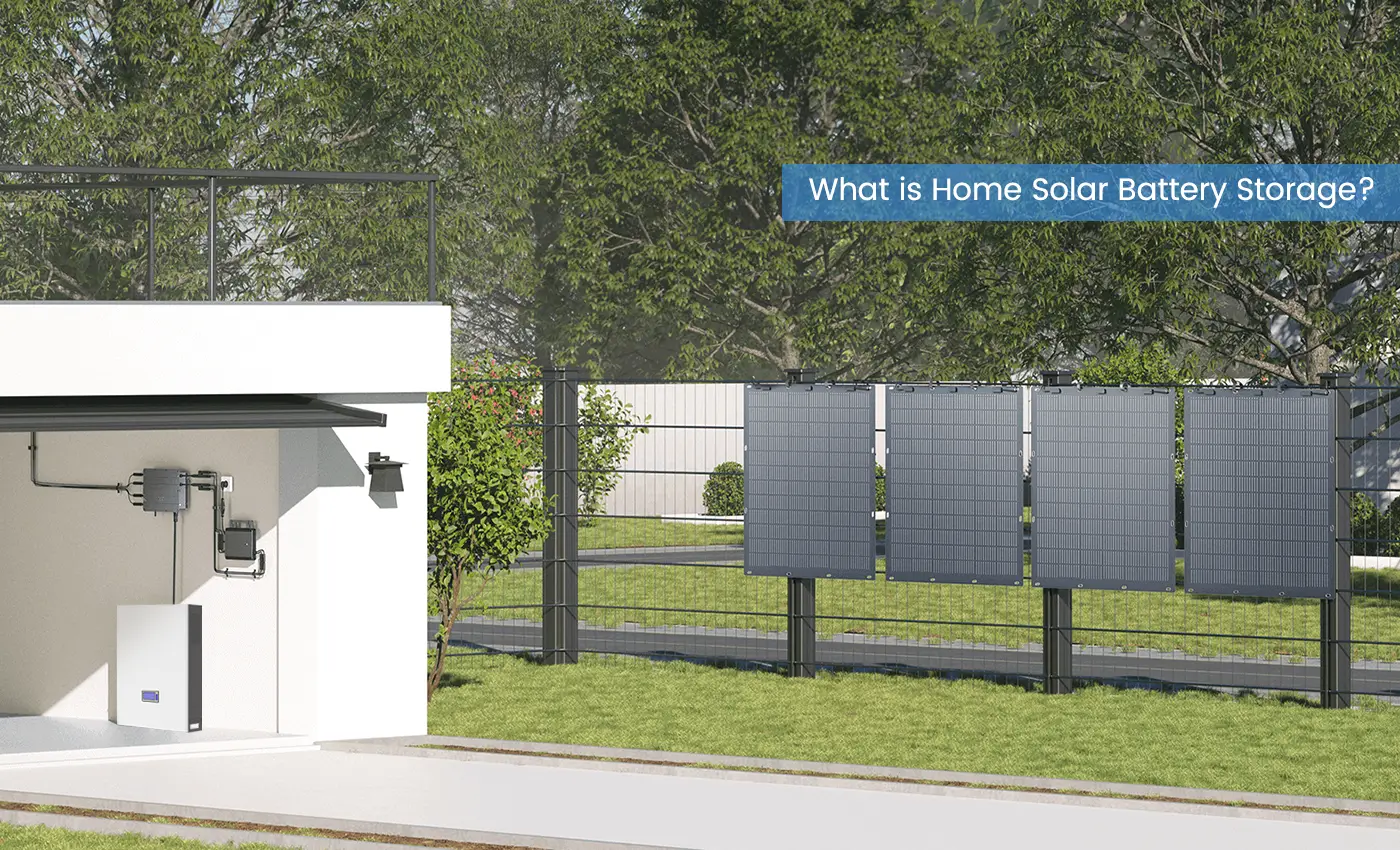 What is Home Solar Battery Storage