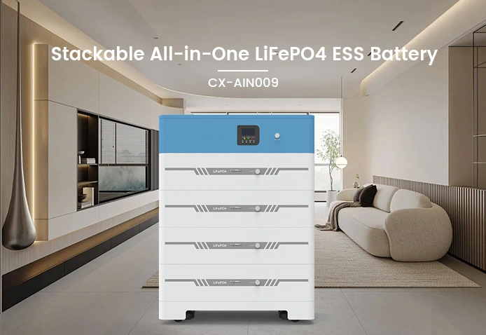 Stackable all-in-one lifepo4 ess battery-1