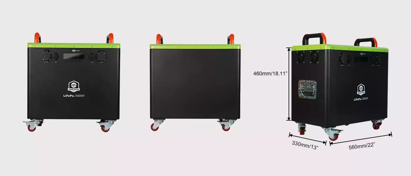 Size of All-in-One Battery Bank for Home CX-AIN005