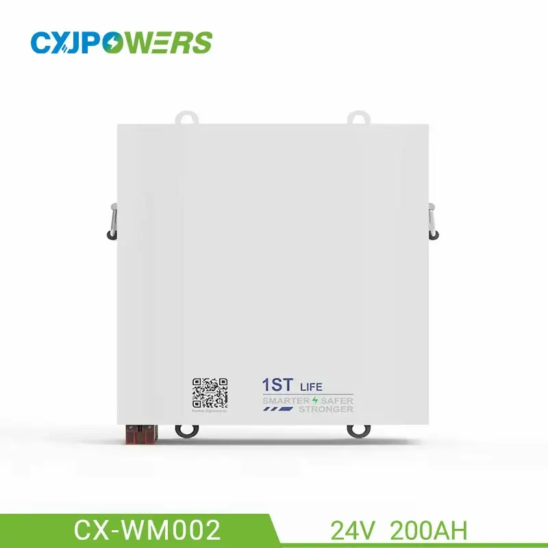 5 kWh Home Battery 24V 200Ah Lithium Powerwall