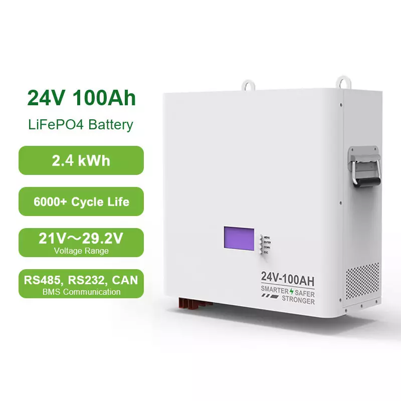 24V 100Ah Lithium Ion Home Battery Powerwall