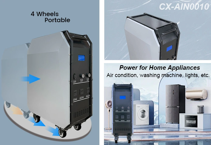 All-in-One Home LiFePO4 Home Solar Battery Storage with Inverter-2