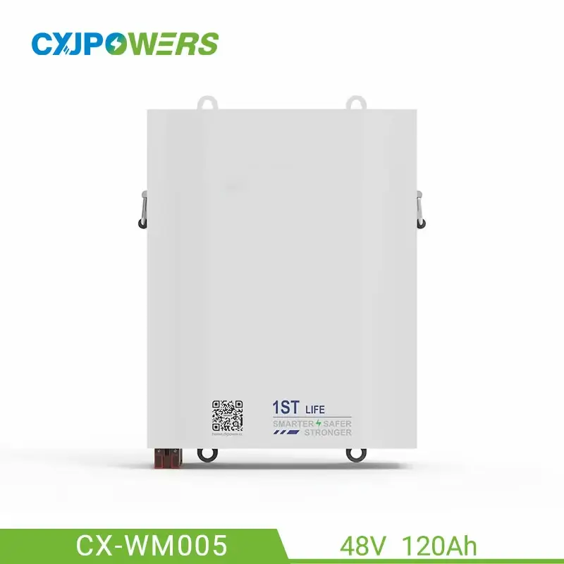 48V 120Ah Wall-mounted Lithium Home Battery