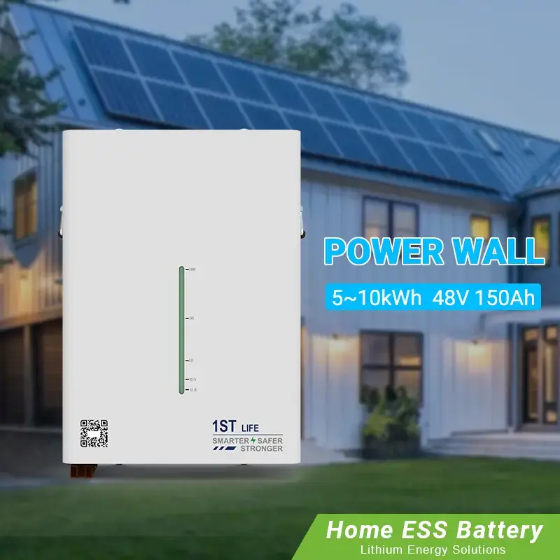 5-10kWh 48V 150Ah LiFePO4 Home Battery Pack