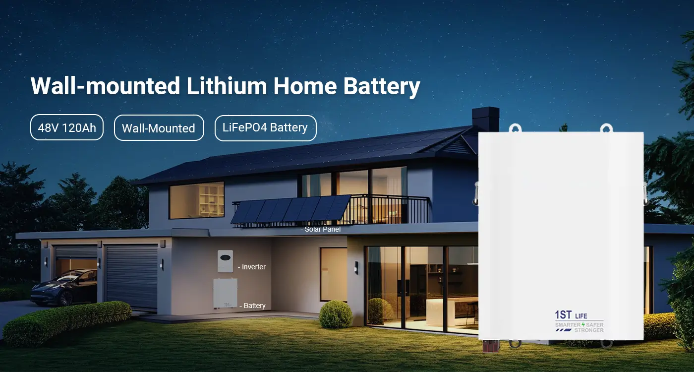 5kWh Wall-mounted Lithium Home Battery