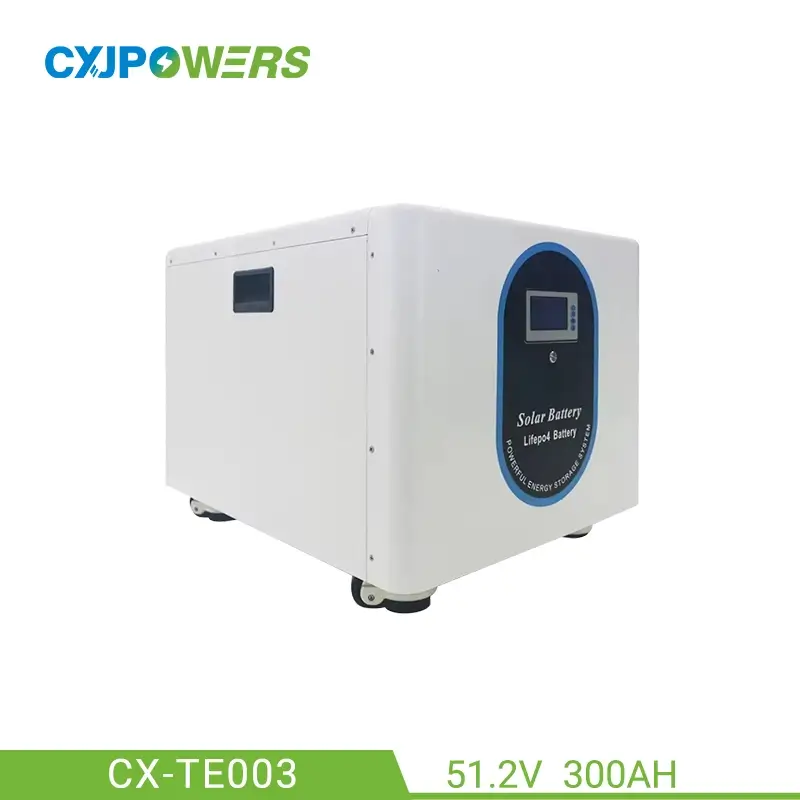 51.2V 300A Mobile LFP Home Battery 15kWh