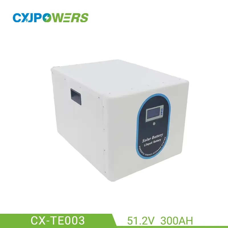 51.2V 300A Mobile LFP Home Battery 15kWh