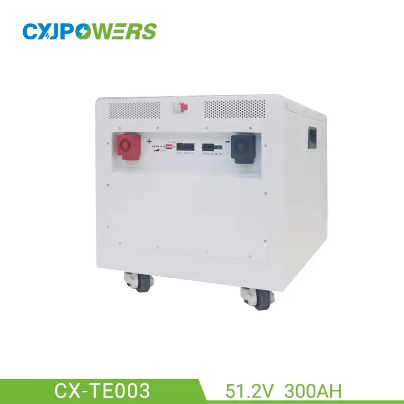 51.2V 300A Mobile LFP Home Battery 15kWh