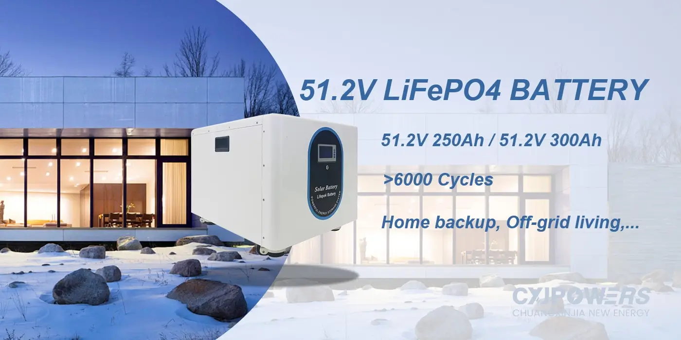 51.2V 300A Mobile LFP Home Battery 15kWh