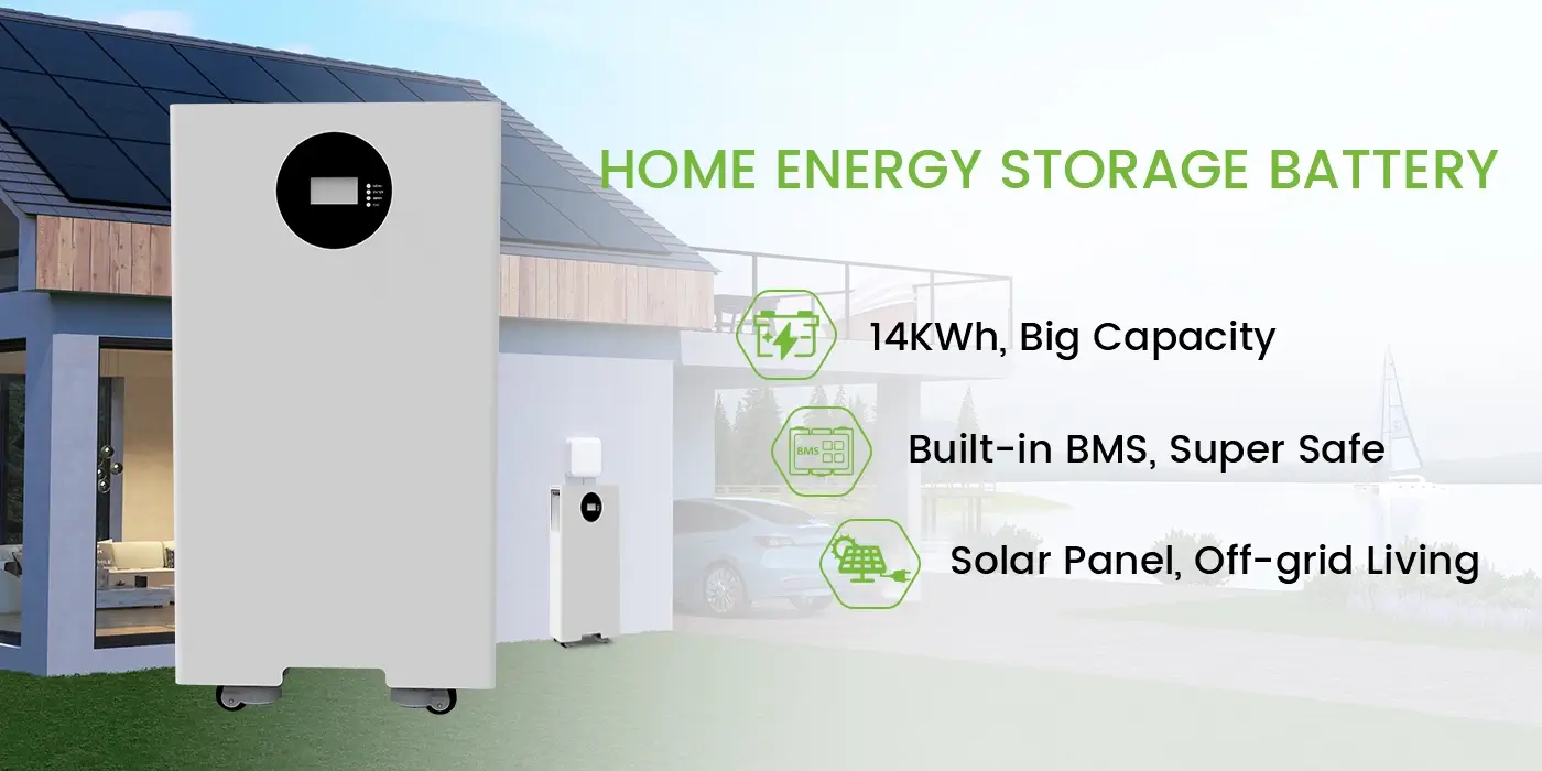 51.2V 280Ah LiFePO4 Rechargeable Home Battery