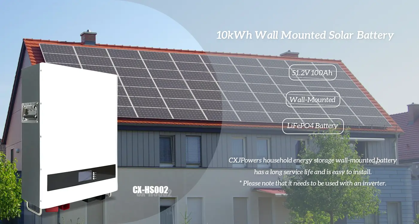 51.2V 100Ah Solar Battery for House