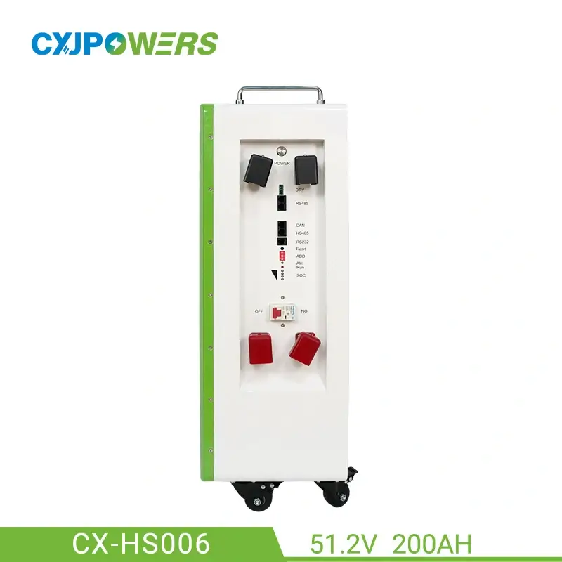 10kWh LiFePO4 Battery 200Ah 51.2V Lithium ESS