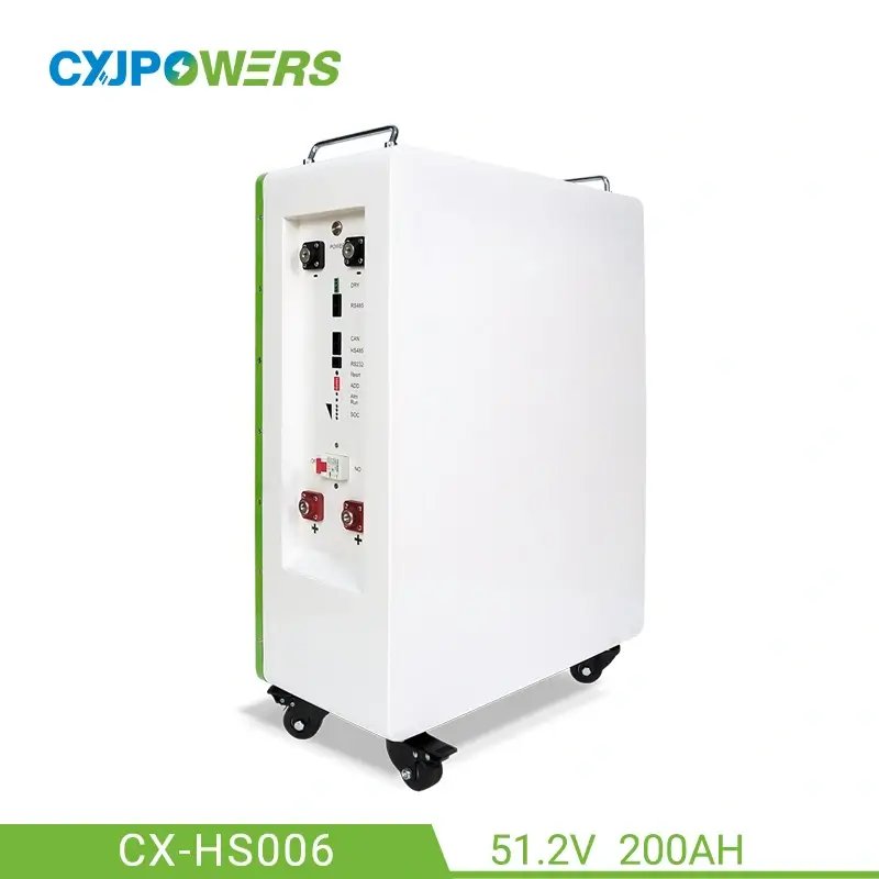 10kWh LiFePO4 Battery 200Ah 51.2V Lithium ESS