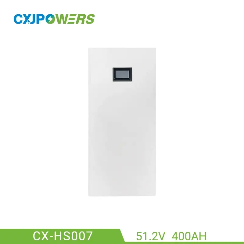 20kWh LiFePO4 Battery 400Ah 51.2V ESS Battery