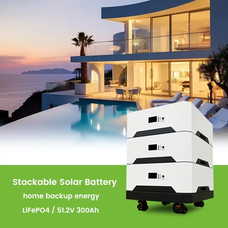 15kWh Lithium Storage Stackable Solar Batteries