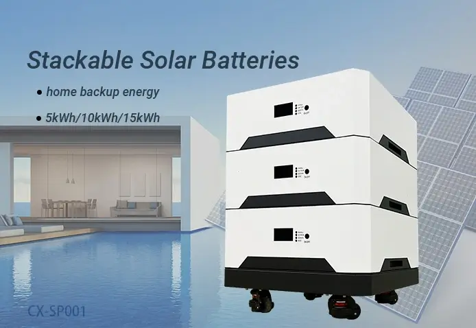 Stackable Solar Batteries CX-SP001-1