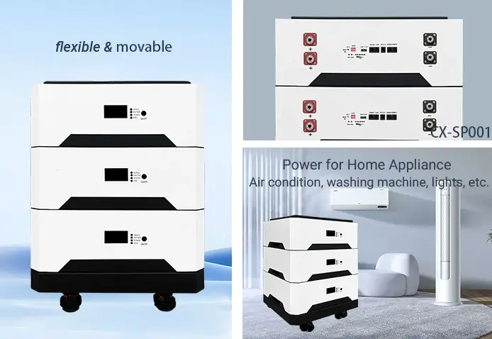 Stackable Solar Batteries CX-SP001-2