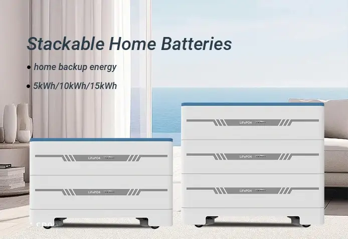 Stackable home batteries-1