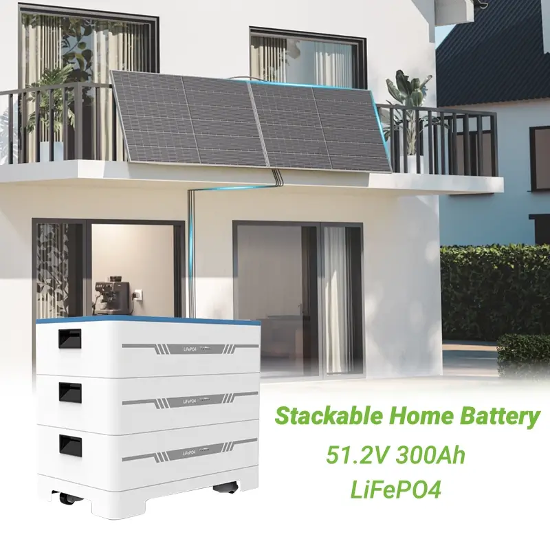 10/15/20/25kWh Stackable Home Battery