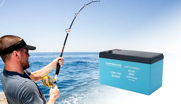 for trolling battery and fish finder