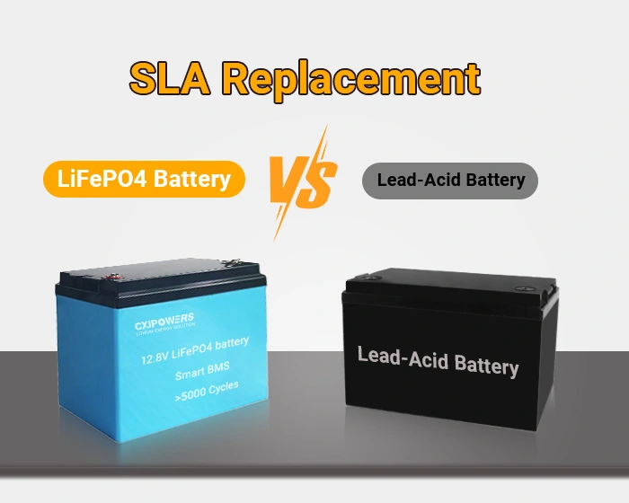 LiFePO4 battery vs Lead-Acid Battery-1