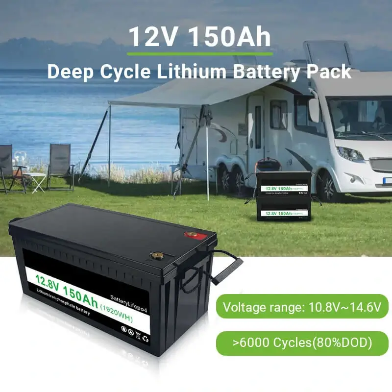 12V 150Ah LiFePO4 Battery Pack