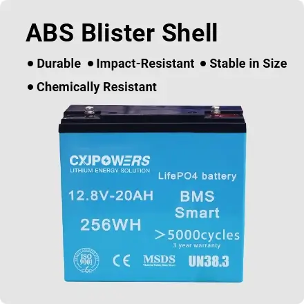 abs blister shell