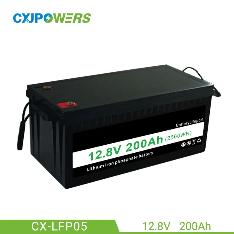 LiFePO4 Battery 12V 200Ah 2560Wh