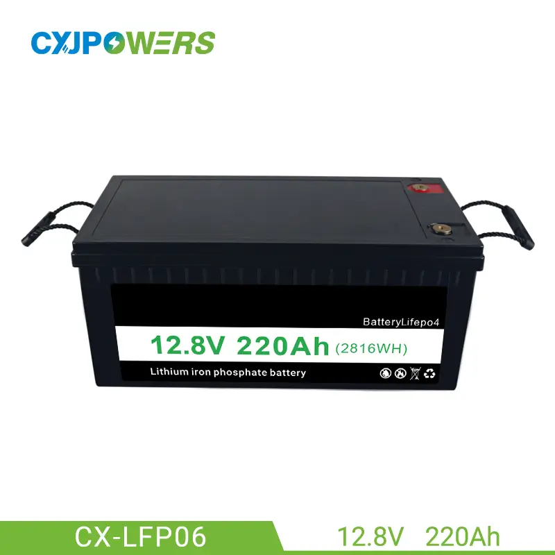 12V 220Ah LiFePO4 Deep Cycle Battery