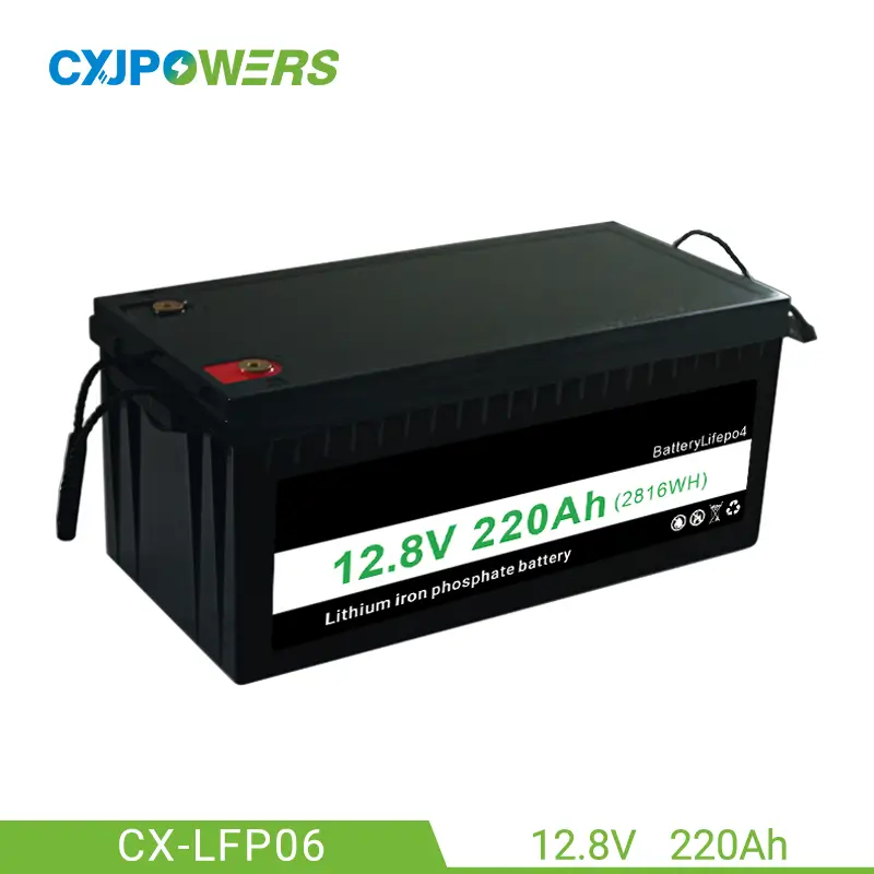 12V 220Ah LiFePO4 Deep Cycle Battery