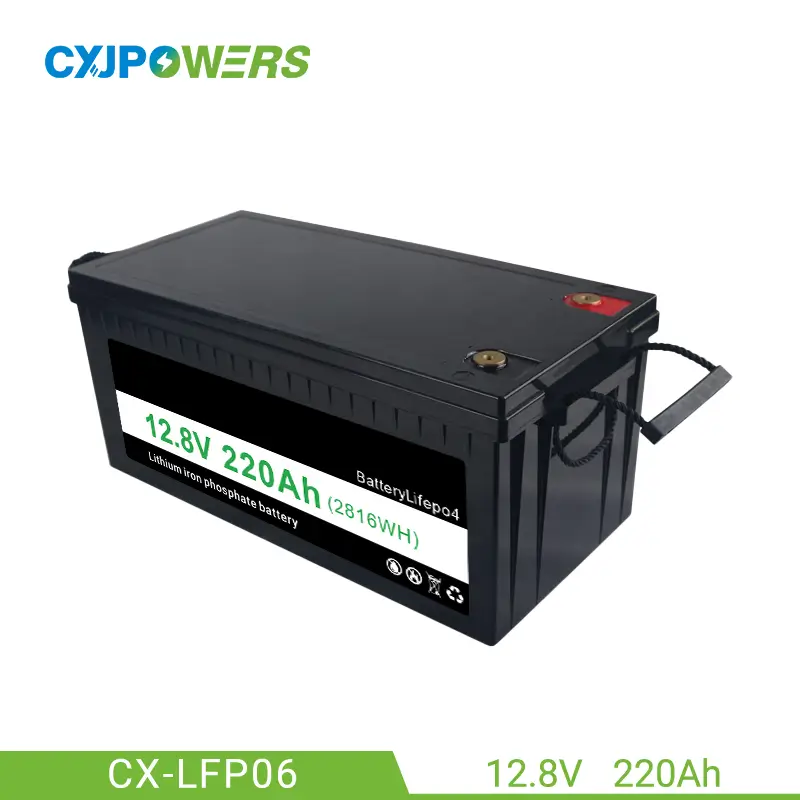 12V 220Ah LiFePO4 Deep Cycle Battery