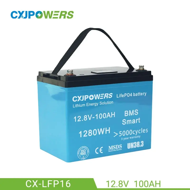 Deep Cycle LiFePO4 Battery 12V 100Ah