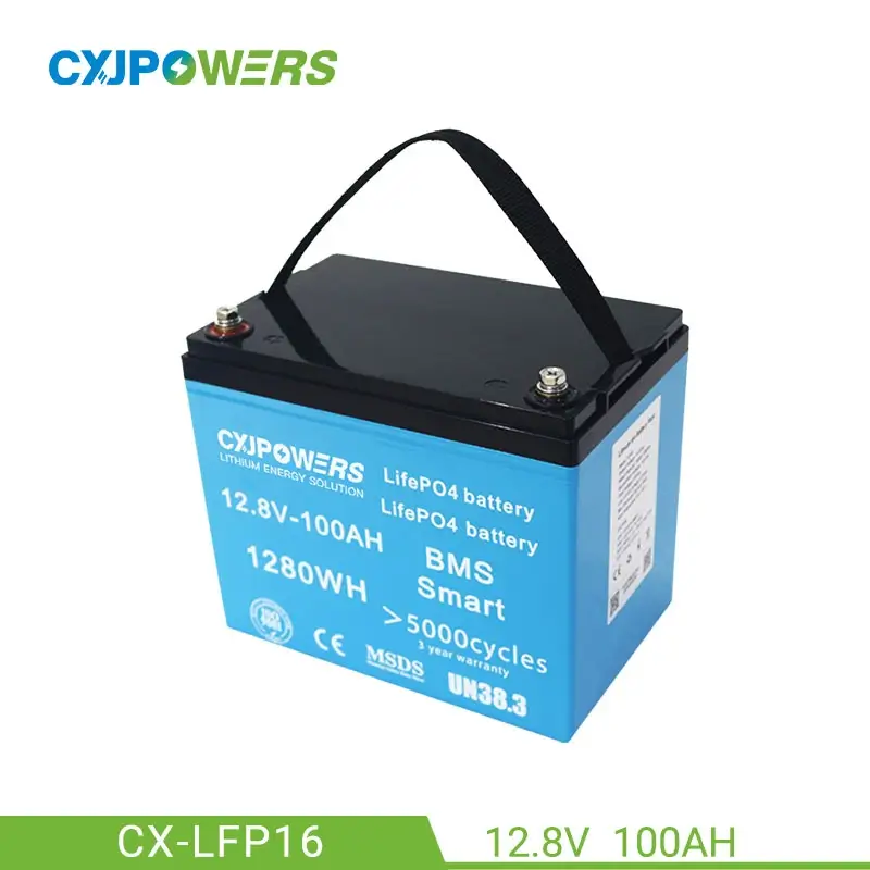 Deep Cycle LiFePO4 Battery 12V 100Ah